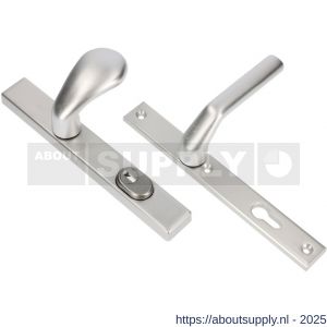 Ami VHB 251/37-173-379 KT veiligheids Rotaveer knop-kruk smalschildgarnituur SKG*** kerntrekbeveiliging VHB knop 173 Rota 251/37 KT 72 F1 en deurkruk 379 Rota 251/32 profielcilinder PC 72 deurdikte 53-57 mm - S10901762 - afbeelding 1