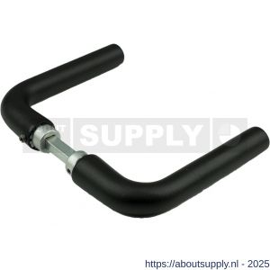 Ami 361 deurkruk aluminium deurdikte 38-42 mm zwart RAL 9005 structuur finish - S10900374 - afbeelding 1