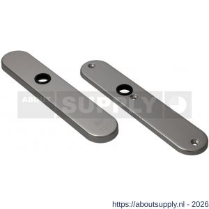 Ami VHB 250/50/1 veiligheidslangschild SKG*** ovaal VHB 250/50/1 buiten en binnen blind F1 deurdikte 38-42 mm - S10900907 - afbeelding 1