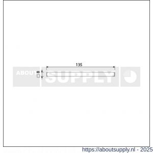 Ami deurkruk stift vierkant vol 8x135 mm - S10900164 - afbeelding 2