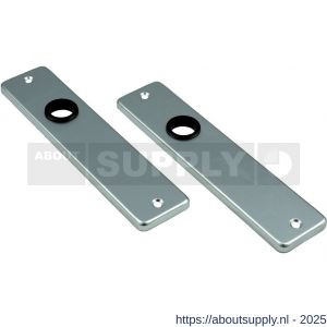 Ami 165/4 RH kortschild aluminium rondhoek blind F1 - S10900504 - afbeelding 3