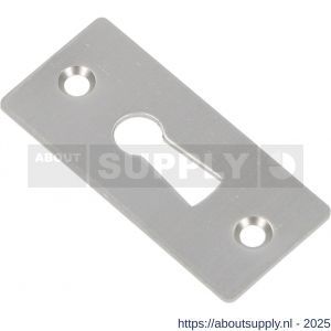 Ami 4 vlak sleutelrozet aluminium afdekplaatje sleutelgat F2 - S10900487 - afbeelding 3