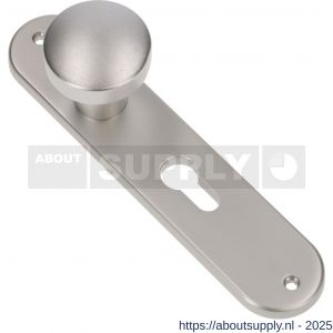 Ami 200/1/7 knoplangschild aluminium knop 169/50 vast langschild 200/1/7 profielcilinder PC 55 F1 - S10900746 - afbeelding 3