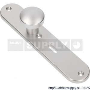 Ami 250/50/8/1 knoplangschild aluminium knop 169/50 vast langschild 250/50/8/1 sleutelgat SLG 56 R6,5 F1 - S10900757 - afbeelding 3