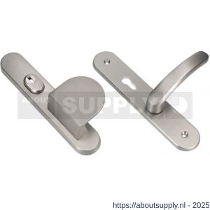 Ami VHB 250/15-90/83-378 KT senioren veiligheids Rotaveer duwer-kruk langschildgarnituur SKG*** kerntrekbeveiliging omkeer Archi Design VHB 250/15 KT 72 omkeer deurduwer 90/83 rechts en deurkruk 378 Rota Irox 2 GTS deurdikte - S10901102 - afbeelding 3