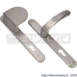 Ami VHB 257/32/2-90/83-378 veiligheids Rotaveer duwer-kruk smalschildgarnituur SKG** Archi Design ovaal VHB 257/32/2 deurduwer 90/83 profielcilinder PC 92 rechts en deurkruk 378 Rota Irox deurdikte 53-57 mm - S10900844 - afbeelding 3