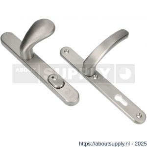 Ami VHB 257/37/2-173- 378 KT veiligheids Rotaveer knop-kruk smalschildgarnituur SKG** Archi Design ovaal VHB 257/37/15 KT 92 knop 173 Varo Irox en deurkruk 378 Rota 257/32/2 profielcilinder PC 92 deurdikte 53-57 mm - S10901604 - afbeelding 3