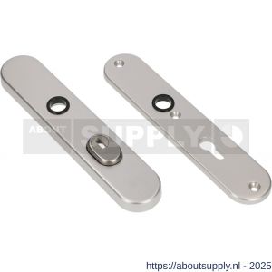 Ami VHB 250/15 KT veiligheidslangschild SKG*** kerntrekbeveiliging ovaal VHB 250/50/15 buiten KT 92 en binnen profielcilinder PC 92 F1 deurdikte 68-72 mm - S10901465 - afbeelding 3