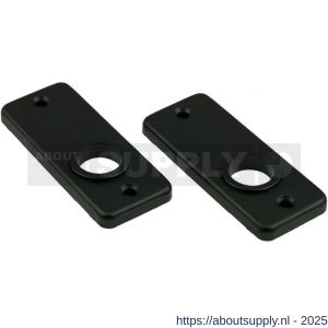 Ami 4 RH krukrozet aluminium rechthoek krukgat zwart - S10900473 - afbeelding 2