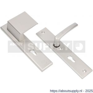 Ami VHB 251/50-90/80 veiligheidsvoordeur-duwerlangschildgarnituur SKG*** VHB 251/50 profielcilinder PC 72 deurduwer 90/80 links F1 blind en deurkruk 332 deurdikte 38-42 mm - S10900988 - afbeelding 3