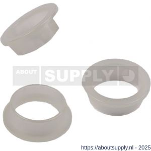 Ami kruklager geleidering nylon nylon transparant wit verpakt per 10 stuks zakje - S10900172 - afbeelding 3