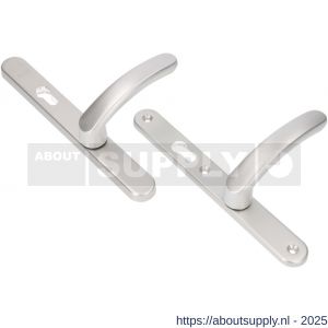 Ami VHB 257/32/2-378 veiligheids Rotaveer kruk-kruk smalschildgarnituur SKG** ovaal VHB deurkruk 378 Rota 257/32/2 profielcilinder PC 92 omkeer F1 deurdikte 53-57 mm - S10901595 - afbeelding 3