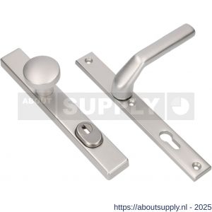 Ami VHB 251/37-169/50 KT veiligheids Rotaveer knop-kruk smalschildgarnituur SKG*** kerntrekbeveiliging VHB 251/37 KT 72 knop 169/50 F1 en deurkruk 379 Rota 251/32 profielcilinder PC 72 deurdikte 53-57 mm - S10901615 - afbeelding 1