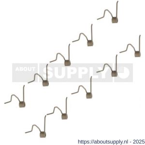 Ami briefplaat toebehoren briefplaatveertje TA-DL links set 10 stuks - S10901727 - afbeelding 2