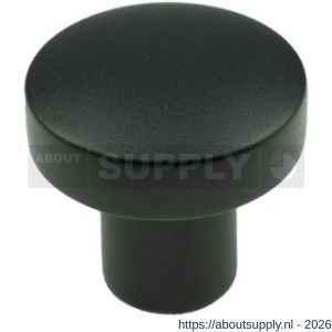 Ami 169/50 knopkruk gatdeel aluminium Varo M6 zwart RAL 9005 structuur finish - S10900427 - afbeelding 1