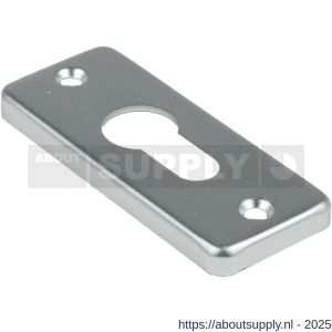 Ami 4 RH cilinderrozet aluminium rechthoek profielcilinder PC F1 - S10900457 - afbeelding 4