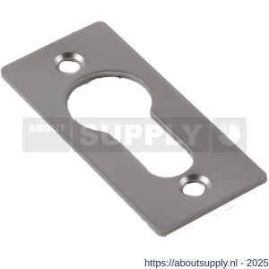 Ami 4 Vlak cilinderrozet aluminium afdekplaatje nummer 4 vlak profielcilinder PC gat F1 - S10900462 - afbeelding 4