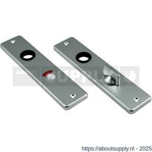 Ami 180/41 RH kortschild aluminium rondhoek toilet- en badkamersluiting WC 5/57 mm F2 - S10900574 - afbeelding 5