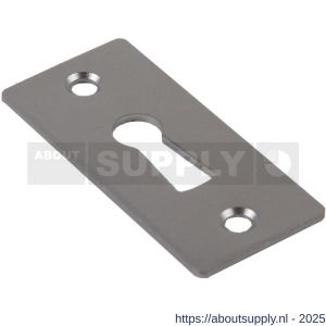 Ami 4 vlak sleutelrozet aluminium afdekplaatje sleutelgat F2 - S10900487 - afbeelding 4