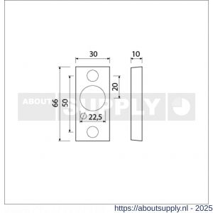 Ami 65/30 smalrozet aluminium gegoten RC 22,5 R6.5 hartafstand 50 mm F1 - S10900491 - afbeelding 6