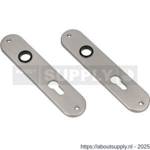 Ami 200/1/7 langschild aluminium Archi Design profielcilinder PC 55 Irox - S10900696 - afbeelding 4