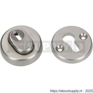 Ami VHB rond rozet veiligheidsrozet SKG*** Archi Design rond VHB rozet rond 60/15 buiten kerntrek KT binnen profielcilinder PC Irox deurdikte 38-42 mm - S10901546 - afbeelding 4