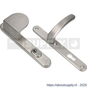 Ami VHB 257/37/15-90/83-378 KT veiligheids Rotaveer duwer-kruk smalschildgarnituur SKG*** kerntrekbeveiliging Archi Design VHB 257/37/2 KT 92 deurduwer 90/83 rechts en deurkruk 378 Rota 257/32/2 profielcilinder PC 92 Irox - S10901034 - afbeelding 4