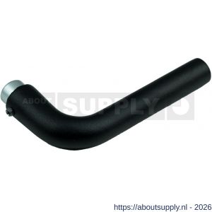 Ami 361 deurkruk gatdeel aluminium M6 zwart RAL 9005 structuur finish - S10900304 - afbeelding 1
