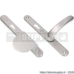 Ami VHB 257/32/2-90/83-378 veiligheids Rotaveer duwer-kruk smalschildgarnituur SKG** ovaal VHB 257/32/2 profielcilinder PC 92 omkeer 90/83 links en deurkruk 378 Rota Fuhr 869 deurdikte 53-57 mm - S10900856 - afbeelding 1