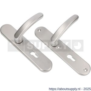Ami VHB 250/50/1-378 veiligheids Rotaveer kruk-kruk langschildgarnituur SKG*** ovaal VHB 378 Rota 250/50/1 profielcilinder PC 92 F1 deurdikte 53-57 mm - S10901218 - afbeelding 4