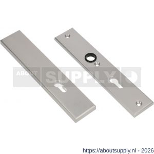 Ami VHB 251/50 veiligheidslangschild SKG*** VHB 251/50 buiten zonder krukgat profielcilinder PC 72 binnen profielcilinder PC 72 deurkruk 332 F2 deurdikte 38-42 mm - S10901461 - afbeelding 4