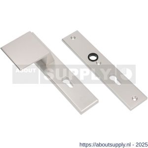 Ami VHB 251/50-90/80 veiligheidsvoordeur-duwerlangschildgarnituur SKG*** VHB 251/50 deurduwer 90/80 links profielcilinder PC 55 en zonder deurkruk F1 deurdikte 53-57 mm - S10900969 - afbeelding 4