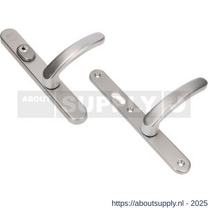 Ami VHB 257/37/2-378 KT veiligheids Rotaveer kruk-kruk smalschildgarnituur SKG*** kerntrekbeveiliging ovaal VHB deurkruk 378 Rota 257/37/2 KT 92 omkeer F1 deurdikte 53-57 mm - S10901658 - afbeelding 4