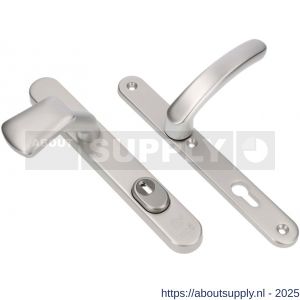 Ami VHB 257/37/2-166 KT veiligheids Rotaveer knop-kruk smalschildgarnituur SKG*** kerntrekbeveiliging ovaal VHB 257/37/2 KT 92 knop 166 links F1 en deurkruk 378 Rota 257/32/2 profielcilinder PC 92 deurdikte 53-57 mm - S10901636 - afbeelding 4