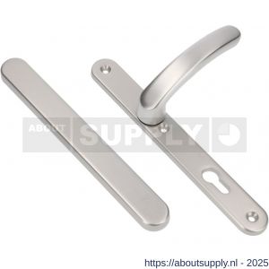Ami VHB 257/32/2-378 veiligheids Rotaveer kruk-kruk smalschildgarnituur SKG** ovaal VHB 257/32/2 geheel blind F1 deurkruk 378 Rota 257/32/2 profielcilinder PC 92 deurdikte 53-57 mm - S10901601 - afbeelding 4