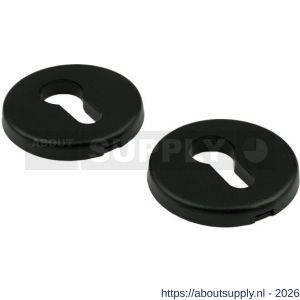 Ami Klik rond cilinderrozet aluminium profielcilinder PC zwart - S10900466 - afbeelding 1