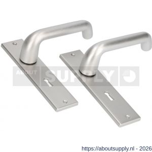 Ami KS 178/43-386 kruk-kruk garnituur deurkruk 386 Rota kortschild 178/43 sleutelgat SLG 56 F1 deurdikte 38-42 mm - S10900112 - afbeelding 1