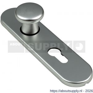 Ami 177/1 Klik knopkortschild aluminium knop 160/40 vast kortschild 177/1 profielcilinder PC 55 Klik F1 - S10900718 - afbeelding 1