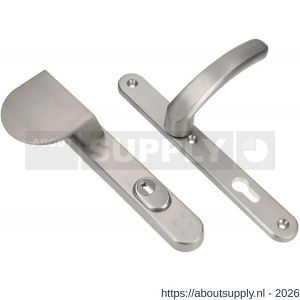 Ami VHB 257/37/15-90/83-378 KT veiligheids Rotaveer duwer-kruk smalschildgarnituur SKG*** kerntrekbeveiliging Archi Design VHB 257/37/2 kerntrek KT 92 deurduwer 90/83 links en deurkruk 378 Rota 257/32/2 profielcilinder PC 92 - S10901033 - afbeelding 1