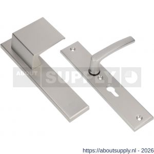 Ami VHB 251/50-90/80 veiligheidsvoordeur-duwerlangschildgarnituur SKG*** VHB 251/50 blind deurduwer 90/80 rechts F1 profielcilinder PC 55 en deurkruk 332 deurdikte 38-42 mm - S10900965 - afbeelding 1