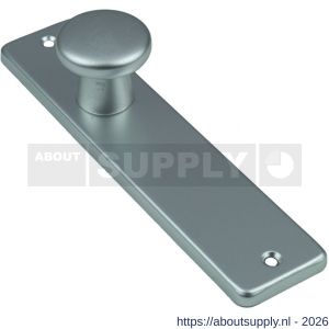 Ami 180/41 RH knopkortschild aluminium rondhoek knop 160/40 vast kortschild 180/41 RH blind F1 - S10900725 - afbeelding 1