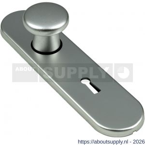 Ami 177/1 Klik knopkortschild aluminium knop 160/40 vast kortschild 177/1 sleutelgat SLG 56 Klik F1 - S10900716 - afbeelding 1