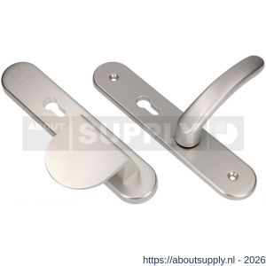 Ami VHB 250/50/1-90/83-378 senioren veiligheids Rotaveer duwer-kruk langschildgarnituur SKG** ovaal omkeer VHB 250/50/1 profielcilinder PC 72 omkeer deurduwer 90/83 links F1 en deurkruk 378 Rota profielcilinder PC 72 omkeer - S10900808 - afbeelding 1