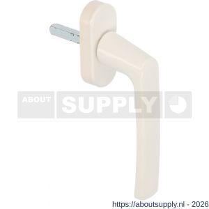 Ami 810 draai-kiep raamgreep aluminium 7x40 mm wit RAL ovaal 9010 - S10901691 - afbeelding 1