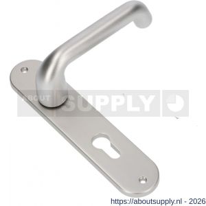 Ami LS 200/1/7-386 kruk-kruk garnituur deurkruk 386 Rota langschild 200/1/7 profielcilinder PC 55 F1 - S10900123 - afbeelding 1