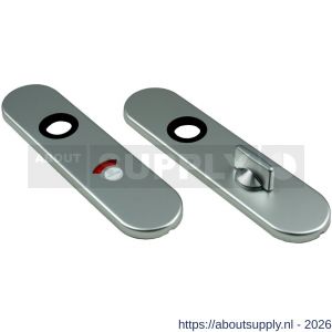 Ami 177/1 Klik kortschild aluminium toilet- en badkamersluiting WC 5/57 mm F1 - S10900533 - afbeelding 1