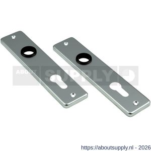 Ami 180/41 RH kortschild aluminium rondhoek profielcilinder PC 55 F1 - S10900555 - afbeelding 1