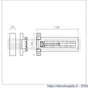 Ami KSH 100 kierstandhouder SKG - S10900008 - afbeelding 2
