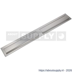 Ami DL postkast briefplaat met veer aluminium 2 delig 592 mm F1 2x 265 mm inworp 32x265 mm - S10900058 - afbeelding 1