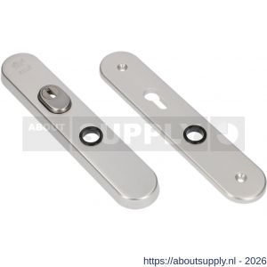 Ami VHB 250/15 KT senioren veiligheidslangschild SKG*** kerntrekbeveiliging ovaal omkeer VHB 250/50/15 buiten kerntrek KT 72 omkeer en binnen profielcilinder PC 72 omkeer 2 GTS F1 deurdikte 38-42 mm - S10901484 - afbeelding 1